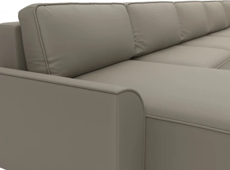 Диван п-образный Лига-048 НПБ МегаЛонг Лига Диванов (Экокожа) арт.128324