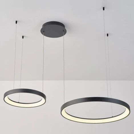 Подвесной светильник светодиодный Zortes Innra ZRS.90611.02 (220V, на тросе, кольцо, IP21)