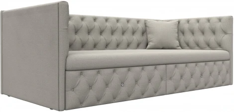 Диван детский прямой Найс (Бежевый/Рогожка) Лига Диванов арт.122425