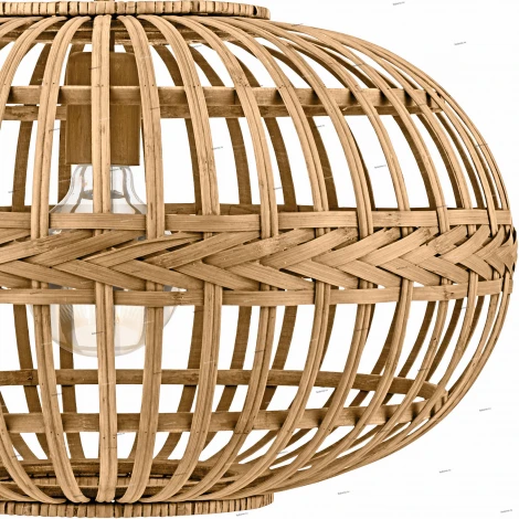 Подвесной светильник Eglo Amsfield 49771 (220V, на проводе, плетеные, клетка)