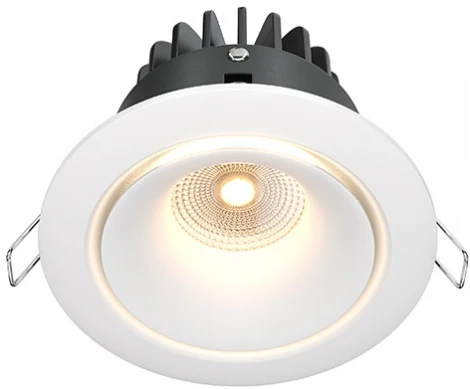 Встраиваемый светильник Yin 3000K 1x12Вт 60° LED Maytoni Technical DL031-2-L12W (220V)