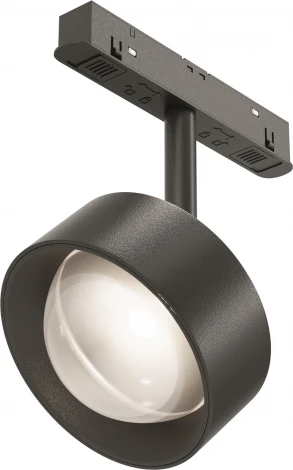 Трековый светильник магнитный 15W 48V Maytoni Lens TR217-4-15WTW-DS-B