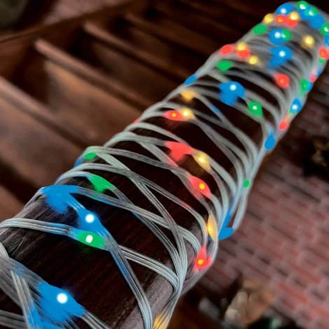 Гирлянда светодиодная "Полоса", 10м. 100 светодиодов, разноцветный свет Uniel ULD-S1000-100/DTA MULTI IP20 DEW BAND