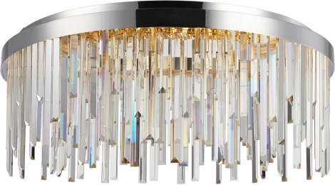 Потолочная люстра хрустальная Venecia 2113/09/08C (220V, круглые)