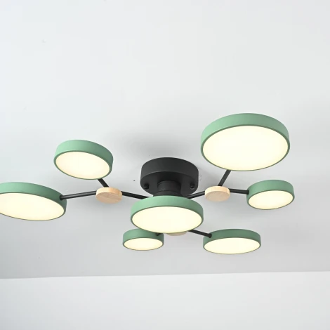 Потолочная люстра с пультом на штанге LED Lu Carte LC-11-1723