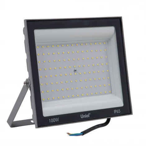 Прожектор уличный светодиодный 6500K серый Uniel ULF-F23-100W/6500K IP65 160-240V GREY