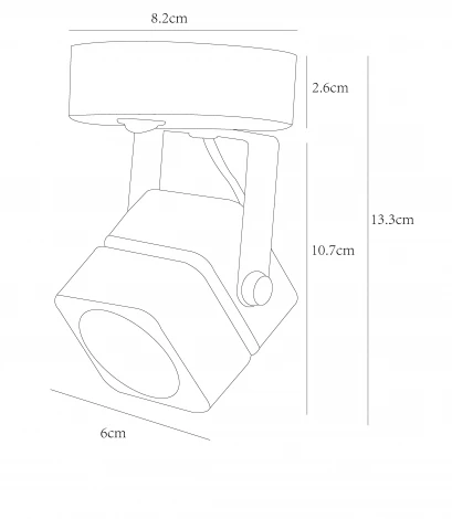 Спот Arte Lamp Misam A1315AP-1BK (220V)