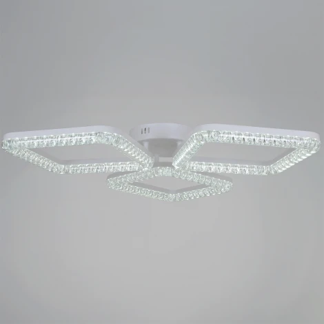 Потолочная люстра светодиодная на штанге с регулировкой цветовой температуры, яркости и ночным режимом Reluce 19848-0.3-03A WH