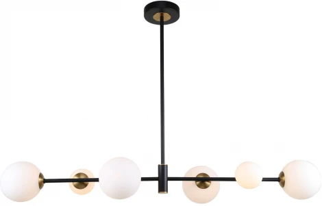 Потолочная люстра на штанге Vials 3090-6P F-Promo (220V, шарики)