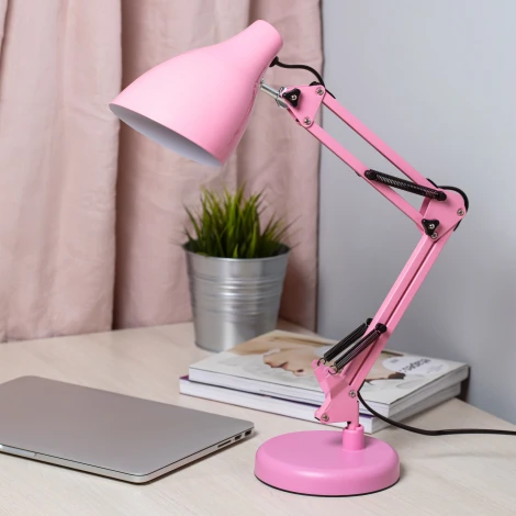 Офисная настольная лампа ЭРА N-123-E27-40W-P (220V, выключатель)