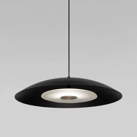Подвесной светильник светодиодный Eurosvet Kontur 90328/1 черный (220V, на проводе)