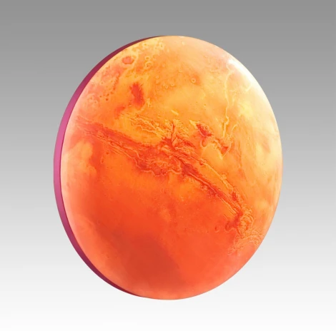 Настенно-потолочный светильник Sonex Mars 7725/DL пластик/мульти LED 48Вт 3000-6000К D400 IP43 пульт ДУ (220V, круглые)