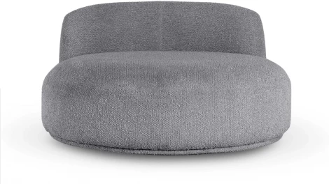 Кушетка Fabro ОГОГО (арт.863588), (Ткань,Букле/Темно-серый)