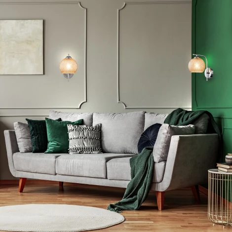 Бра Escada Chance 10197/1A Amber E14*40W