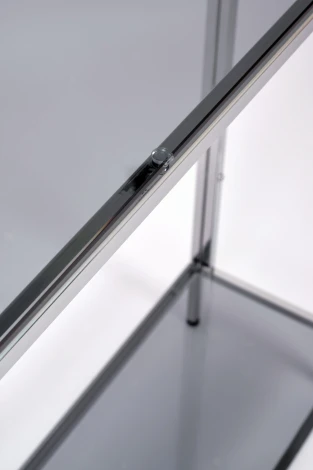 Консольный стол AllConsoles 1082-CS grey серебряный