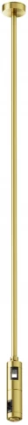 Крепление потолочное Long двойное 700мм Flarity латунь Maytoni Accessories for tracks Flarity TRA159С-D1-BS (24V)