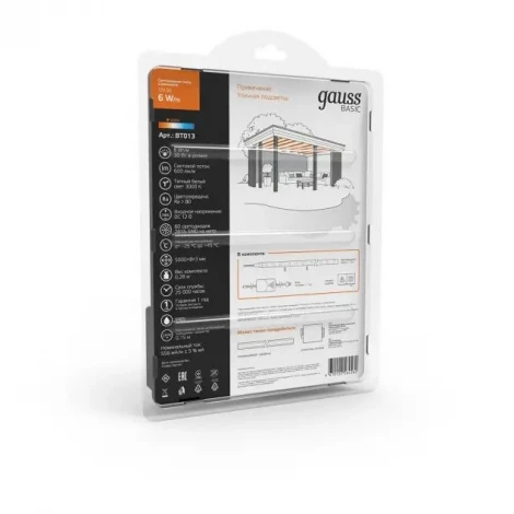 Светодиодная лента Gauss Basic BT013