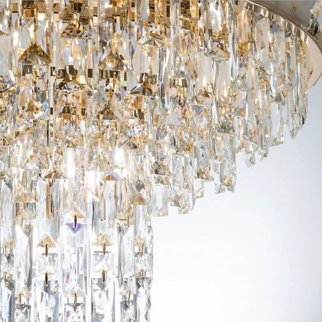 Подвесная люстра хрустальная Modelux ML.6990.20P