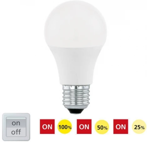 Лампочка светодиодная E27 10W 220V 806 lm 3000K Eglo Lm_led_e27 11561