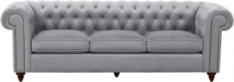 Диван Chester Classic ОГОГО (арт.344527), (Ткань/Серый)
