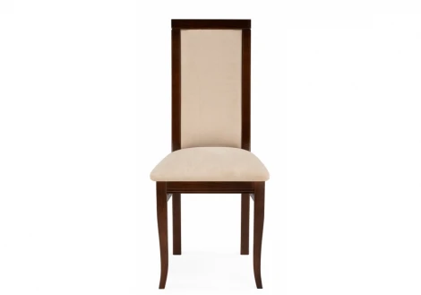 Стул деревянный Давиано велюр тедди 008 / орех темный 639334