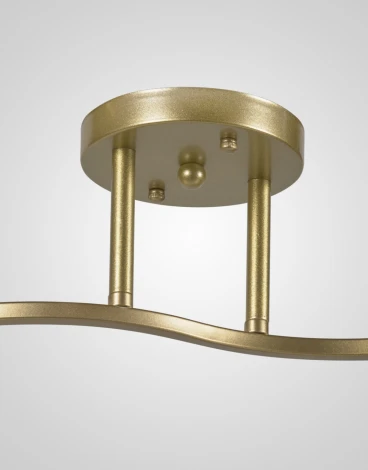 Потолочная люстра на штанге Мелодия Света SL1N SL6789-2 GD 000066022