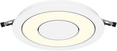 Встраиваемый светильник Maytoni Vector DL102-12W3K-W (LED, 220V, круглые)
