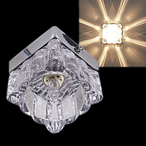 Встраиваемый точечный светильник Reluce 17944-9.5-001HB(with base) G9 CR (220V)