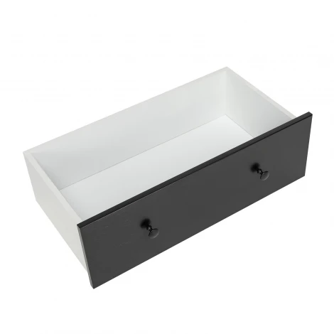 Комод Leset Токе 3 ящ. (МДФ,Металл/Черный) арт.2105876000005