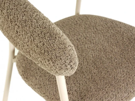 Комплект стульев Salma 2 шт. ОГОГО Обстановочка! 966606 (Металл,Мех/Светло-коричневый)