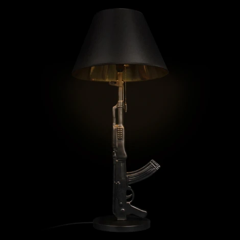 Настольная лампа Loft It Arsenal 10136/B Dark grey (220V, выключатель, для мальчика)