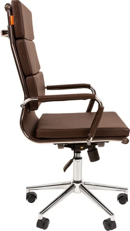 Компьютерное кресло CHAIRMAN 750 (Металл,Экокожа/Коричневый)