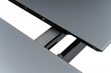 Стол Роналдо 120-150 Automatic Dark matte glass