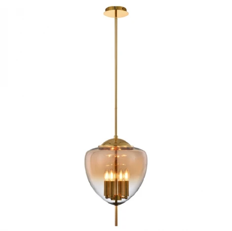 Подвесной светильник Crystal Lux Milagro SP4 A GOLD