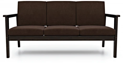 Диван Arsko прямой Лориан Б венге велюр коричневый