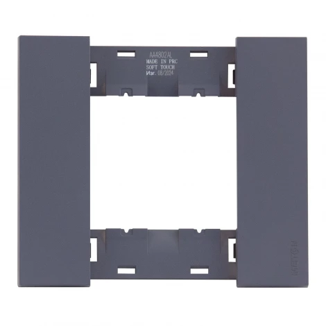 Рамка 1-ая графит матовый Meiton AA4802AL