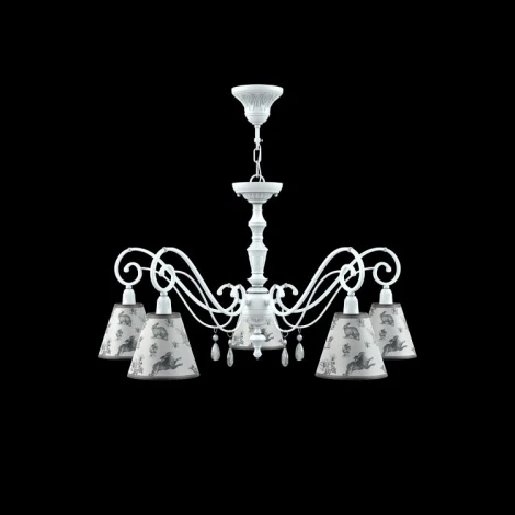 Подвесная люстра Lamp4you Classic 27 E3-05-WM-LMP-O-8-CRL-E3-05-TR-DN