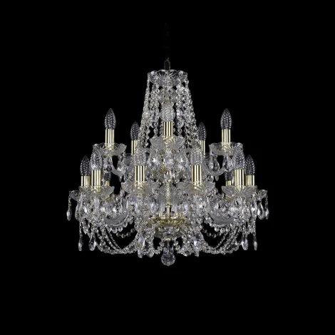 Подвесная люстра Bohemia 1406 1406/10+5/195/2d/G