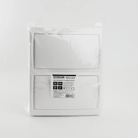 Бокс настенный 16 модулей Stekker 49645