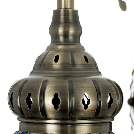 Бра ковка с подвесками Citilux Каир Мозаика синяя CL419316