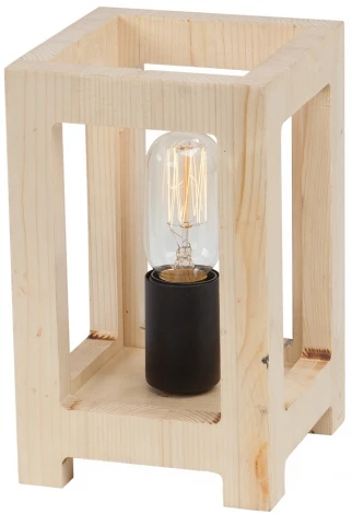 Интерьерная настольная лампа Vitaluce V4492-1/1L (220V, выключатель, куб)