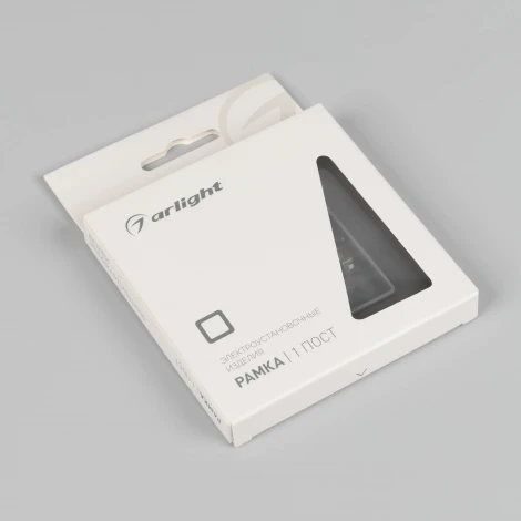 Рамка стеклянная FRM-OMALI-SFGS-1-GR (Arlight) 049677