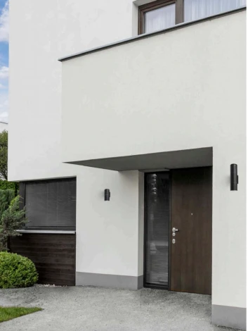 Уличный настенный светильник IP54 Nowodvorski Exe Black 8330 (220V, круглые)