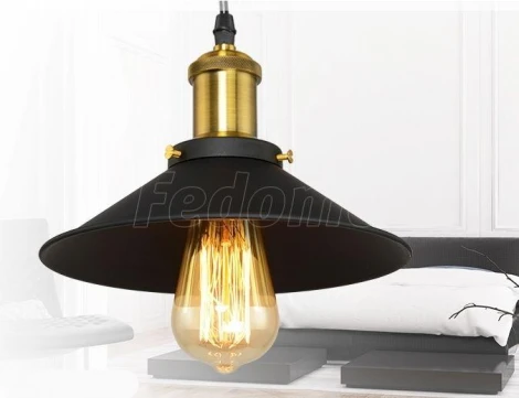 Подвесной светильник Mantsong 2-3008-1-BK E27