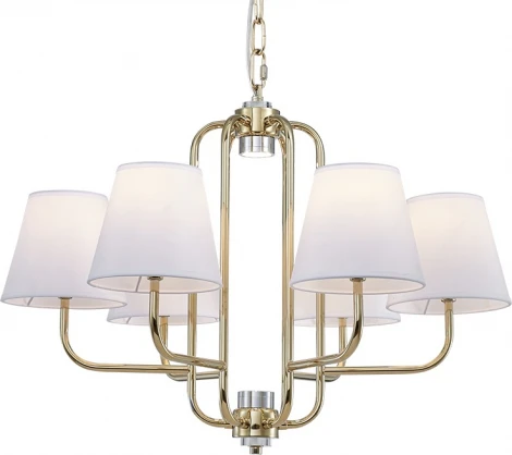 Подвесная люстра Newport 4640 4646/С gold (220V, на цепи)