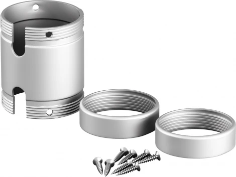 Коннектор Nemo серебро Maytoni Круглый 360° 20322