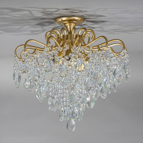 Люстра потолочная Ophelia 643/6P E27*60W Matt Gold