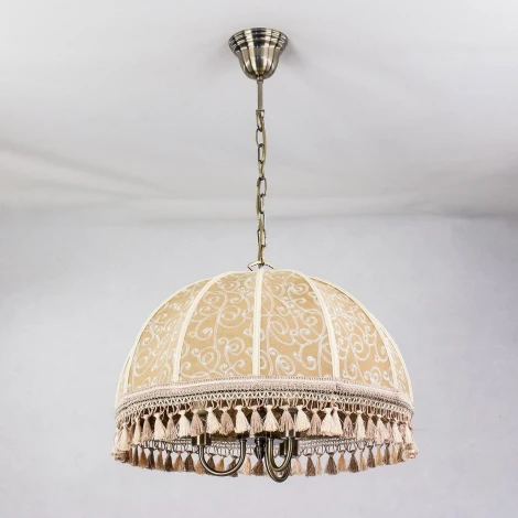 Подвесная люстра бахрома Citilux Bazel CL407135