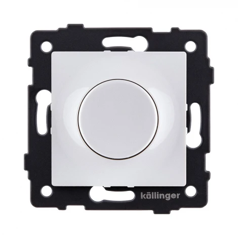 Светорегулятор для светодиодных ламп проходной 500W белый Kollinger REA-048WH для Aspekt, Eleganz, Reflex