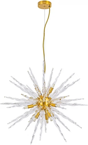 Подвесная люстра Arte Lamp Bella A1066SP-12PB (220V, на тросе, шар)